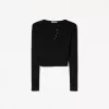 Långärmad Henley T-shirt Långärmad Henley T-shirt