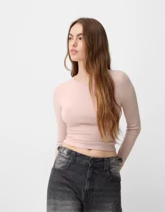 Långärmad T-shirt