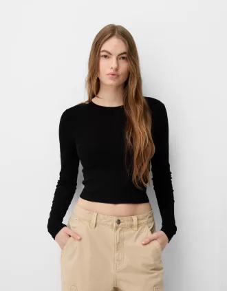 Långärmad T-shirt