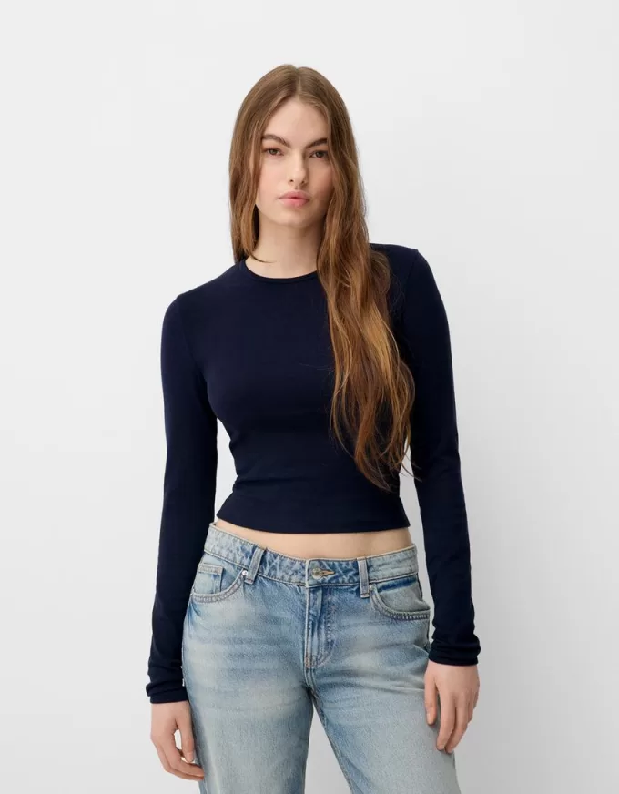 Långärmad T-shirt