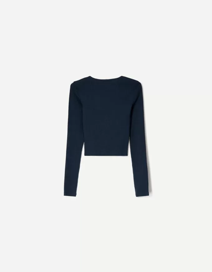 Långärmad T-shirt