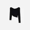 Långärmad asymmetrisk T-shirt Långärmad asymmetrisk T-shirt