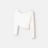 Långärmad asymmetrisk T-shirt Långärmad asymmetrisk T-shirt