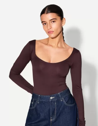 Långärmad body