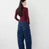 Långärmad body med hög hals Långärmad body med hög hals