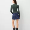 Långärmad body med hög hals Långärmad body med hög hals