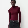Långärmad body med hög hals Långärmad body med hög hals