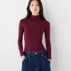 Långärmad body med hög hals Långärmad body med hög hals