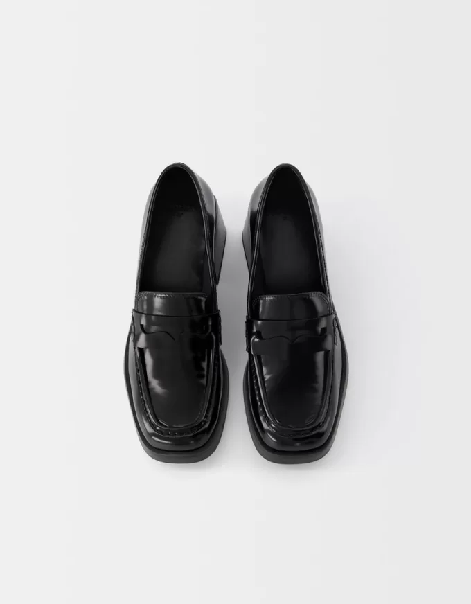 Loafers med hög klack Loafers med hög klack