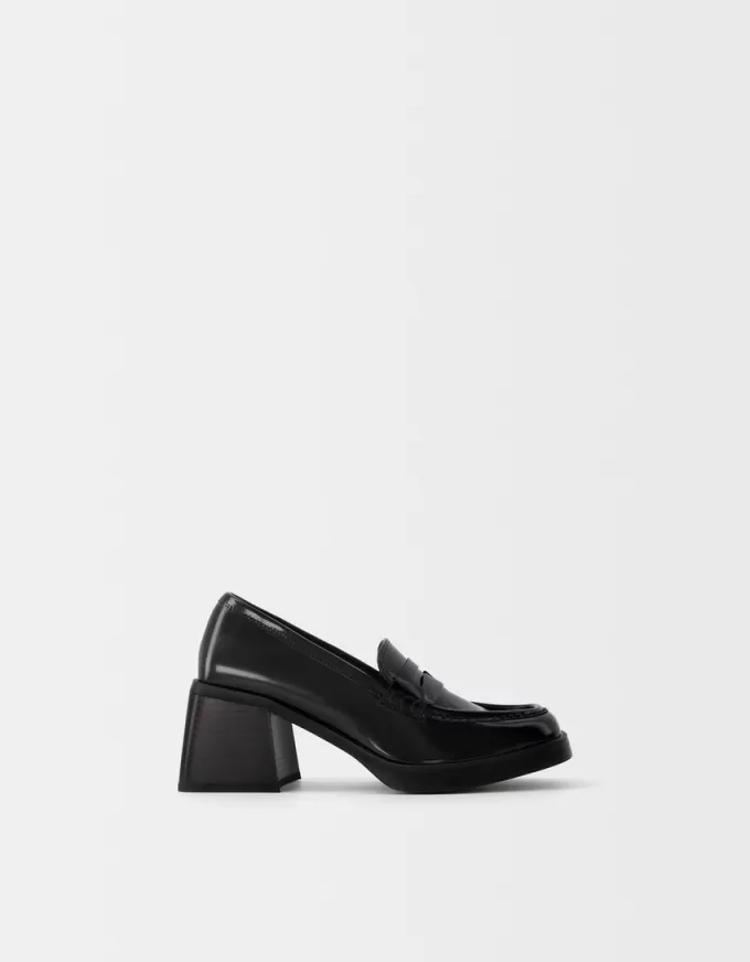 Loafers med hög klack Loafers med hög klack