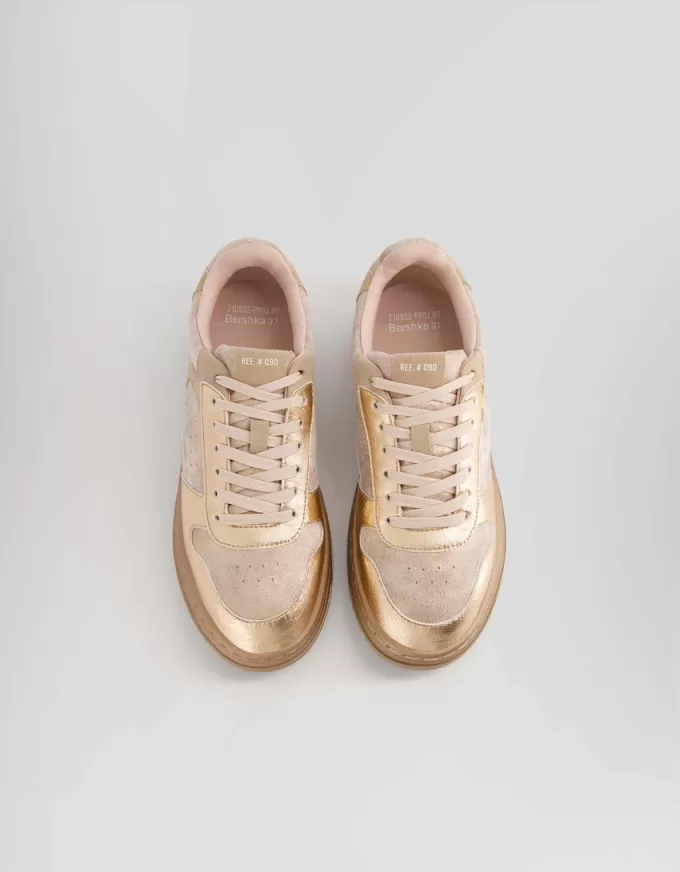 Metalliska sneakers Metalliska sneakers