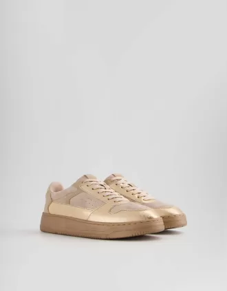 Metalliska sneakers