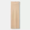 Midikjol med slits