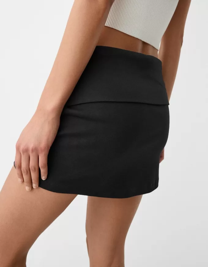 Mini-vikbar midja kjol Mini-vikbar midja kjol