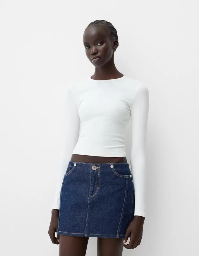 Minikjol i jeans Minikjol i jeans