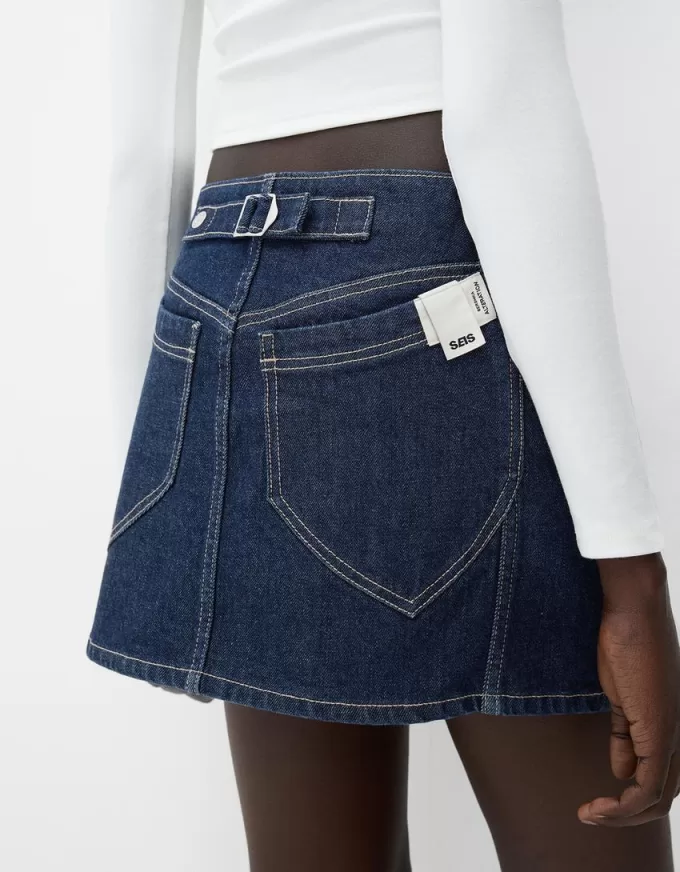 Minikjol i jeans Minikjol i jeans
