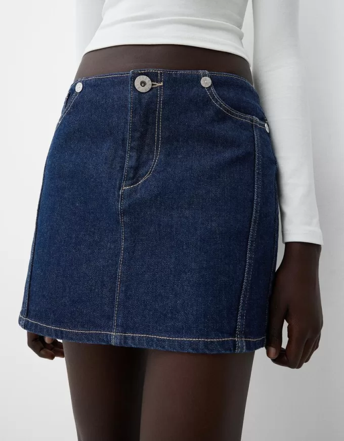 Minikjol i jeans Minikjol i jeans