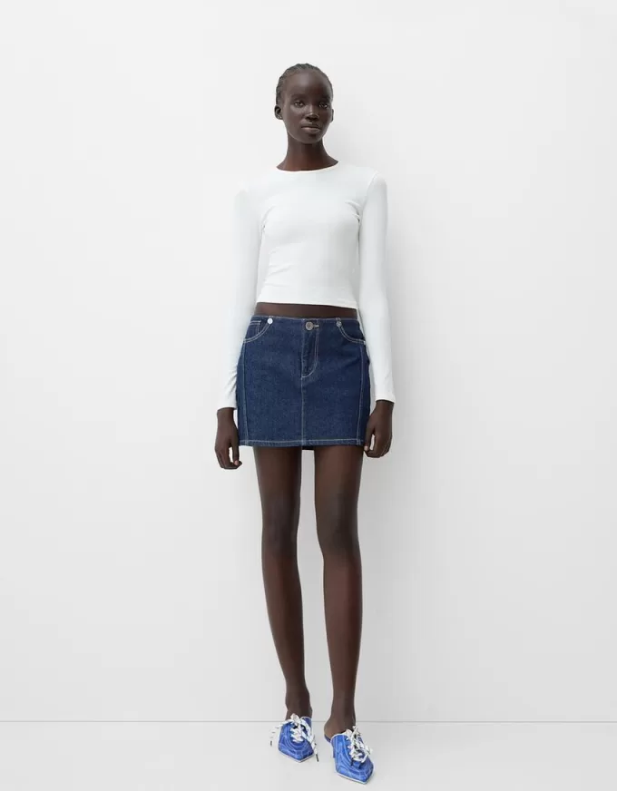 Minikjol i jeans Minikjol i jeans