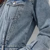 Miniklänning i jeans med dragkedja