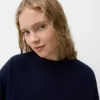 Mjuk tröja med rund hals Mjuk tröja med rund hals