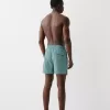 Monokrom boardshorts med boxy-fit passform Monokrom boardshorts med boxy-fit passform