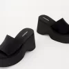 Mulesandaler för plattform