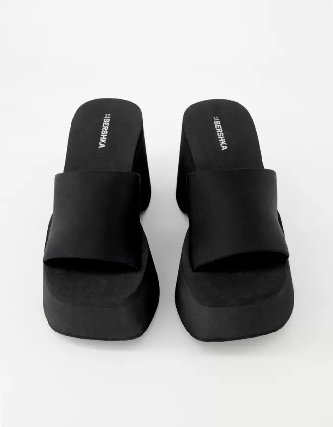 Mulesandaler för plattform
