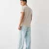 Muscle-fit kortärmad T-shirt
