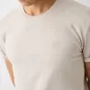 Muscle-fit kortärmad T-shirt