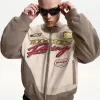 Nascar-jacka med lappar Nascar-jacka med lappar