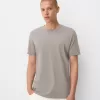 Normal passform kortärmad T-shirt Normal passform kortärmad T-shirt
