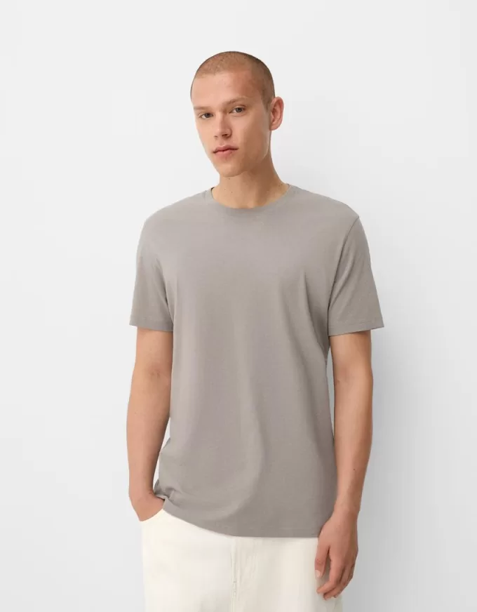 Normal passform kortärmad T-shirt Normal passform kortärmad T-shirt
