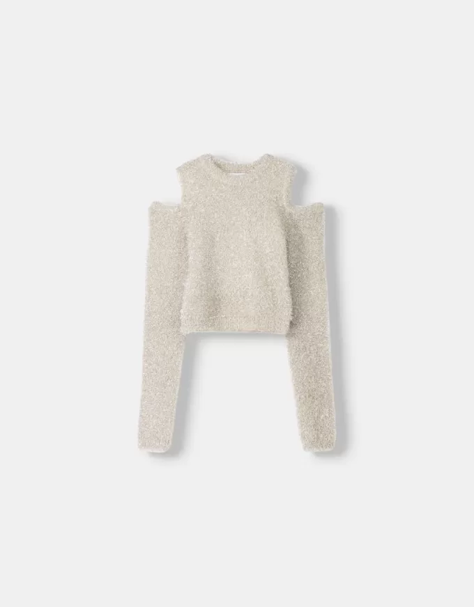 Off-shoulder tröja Off-shoulder tröja