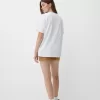 Oversize kortärmad Dua Lipa T-shirt
