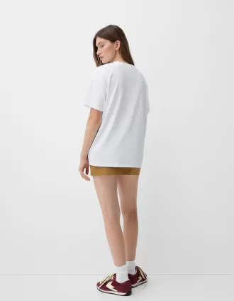 Oversize kortärmad Dua Lipa T-shirt