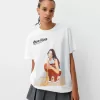 Oversize kortärmad Dua Lipa T-shirt Oversize kortärmad Dua Lipa T-shirt