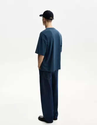 Oversize kortärmad T-shirt