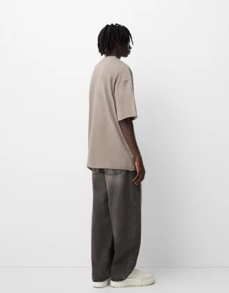 Oversize kortärmad T-shirt