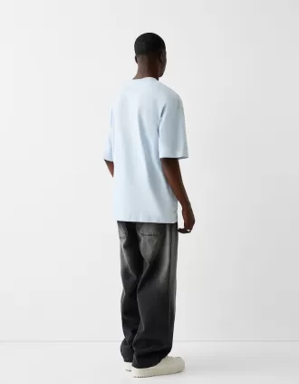 Oversize kortärmad T-shirt
