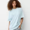 Oversize kortärmad T-shirt