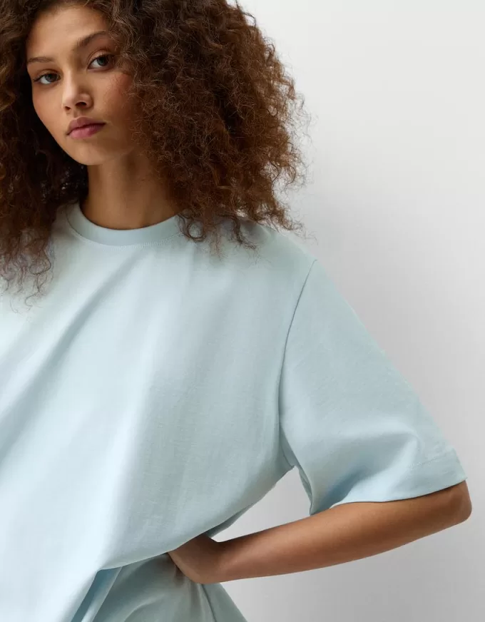 Oversize kortärmad T-shirt