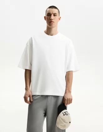 Oversize kortärmad T-shirt