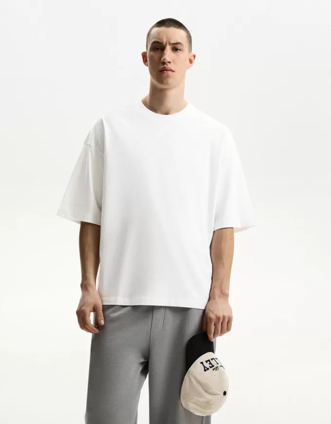 Oversize kortärmad T-shirt