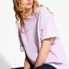 Oversize kortärmad T-shirt i kraftig bomull Oversize kortärmad T-shirt i kraftig bomull