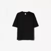 Oversize kortärmad T-shirt i kraftig bomull Oversize kortärmad T-shirt i kraftig bomull