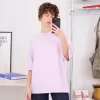 Oversize kortärmad T-shirt i kraftig bomull Oversize kortärmad T-shirt i kraftig bomull