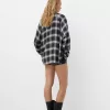 Oversize rutig skjorta Oversize rutig skjorta