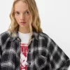 Oversize rutig skjorta Oversize rutig skjorta