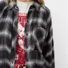 Oversize rutig skjorta Oversize rutig skjorta