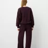 Oversize sweatshirt med sidfickor Oversize sweatshirt med sidfickor